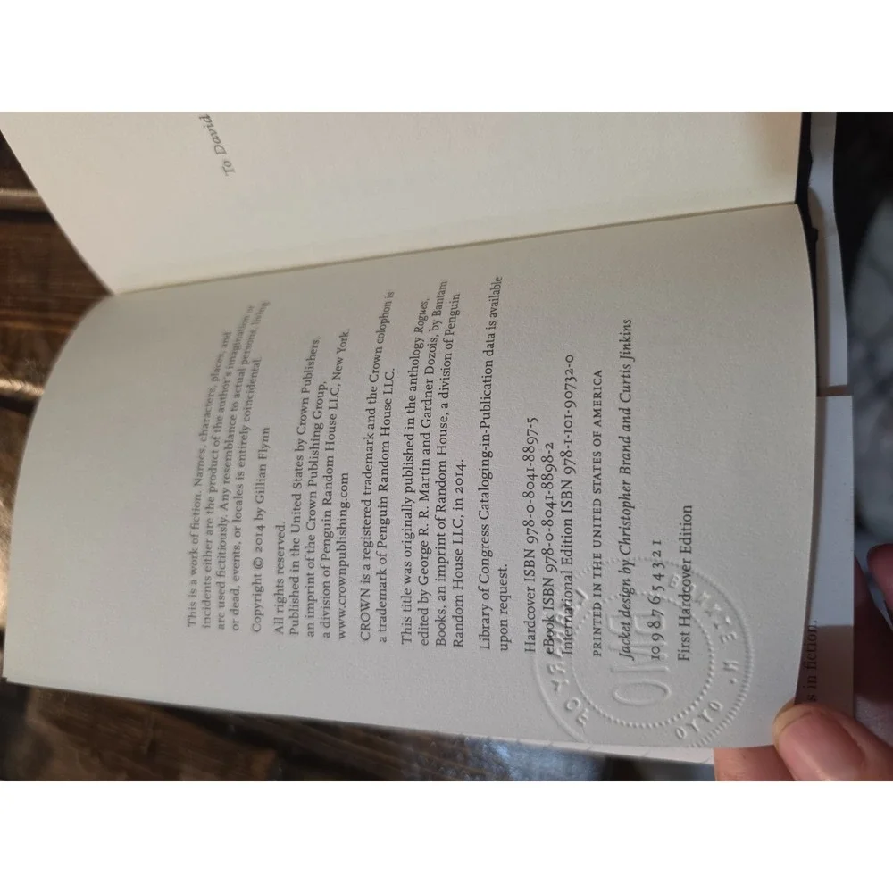The Grownup by Gillian Flynn (Hardcover 2014‎ First Edition)